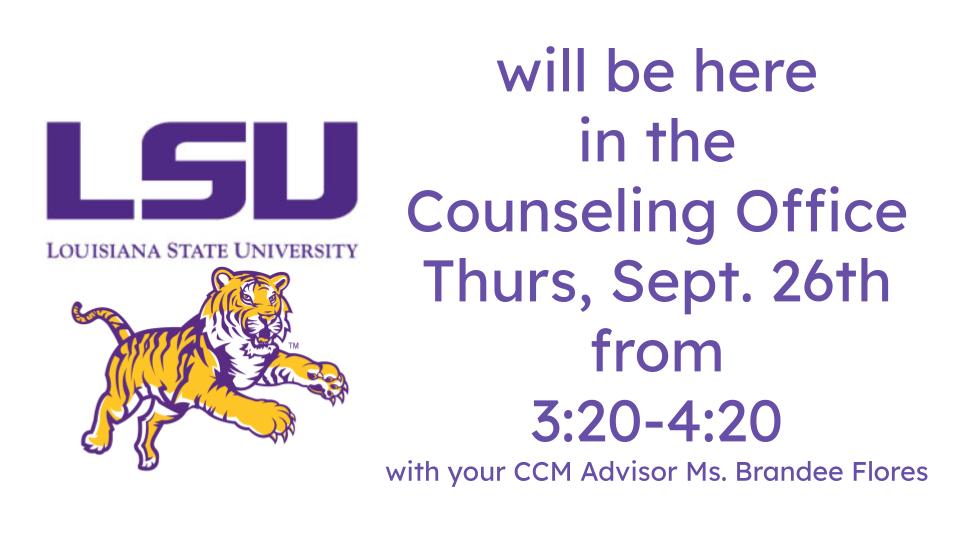 Jay/SEA CCMA (@career_jay) on Twitter photo Hello Senior Mustangs!! Make sure to come and visit with Louisiana State University next week. <a href="/NISDJay/">John Jay High School</a> <a href="/NISDJaySEA/">John Jay SEA</a> <a href="/JJHSCounseling/">๐๐ ๐๐ ๐๐๐ช & ๐๐ผ๐ธ โ๐ ๐ฆ๐๐ค๐๐๐๐๐</a> Hello Senior Mustangs!! Make sure to come and visit with Louisiana State University next week. <a href="/NISDJay/">John Jay High School</a> <a href="/NISDJaySEA/">John Jay SEA</a> <a href="/JJHSCounseling/">๐๐ ๐๐ ๐๐๐ช & ๐๐ผ๐ธ โ๐ ๐ฆ๐๐ค๐๐๐๐๐</a>