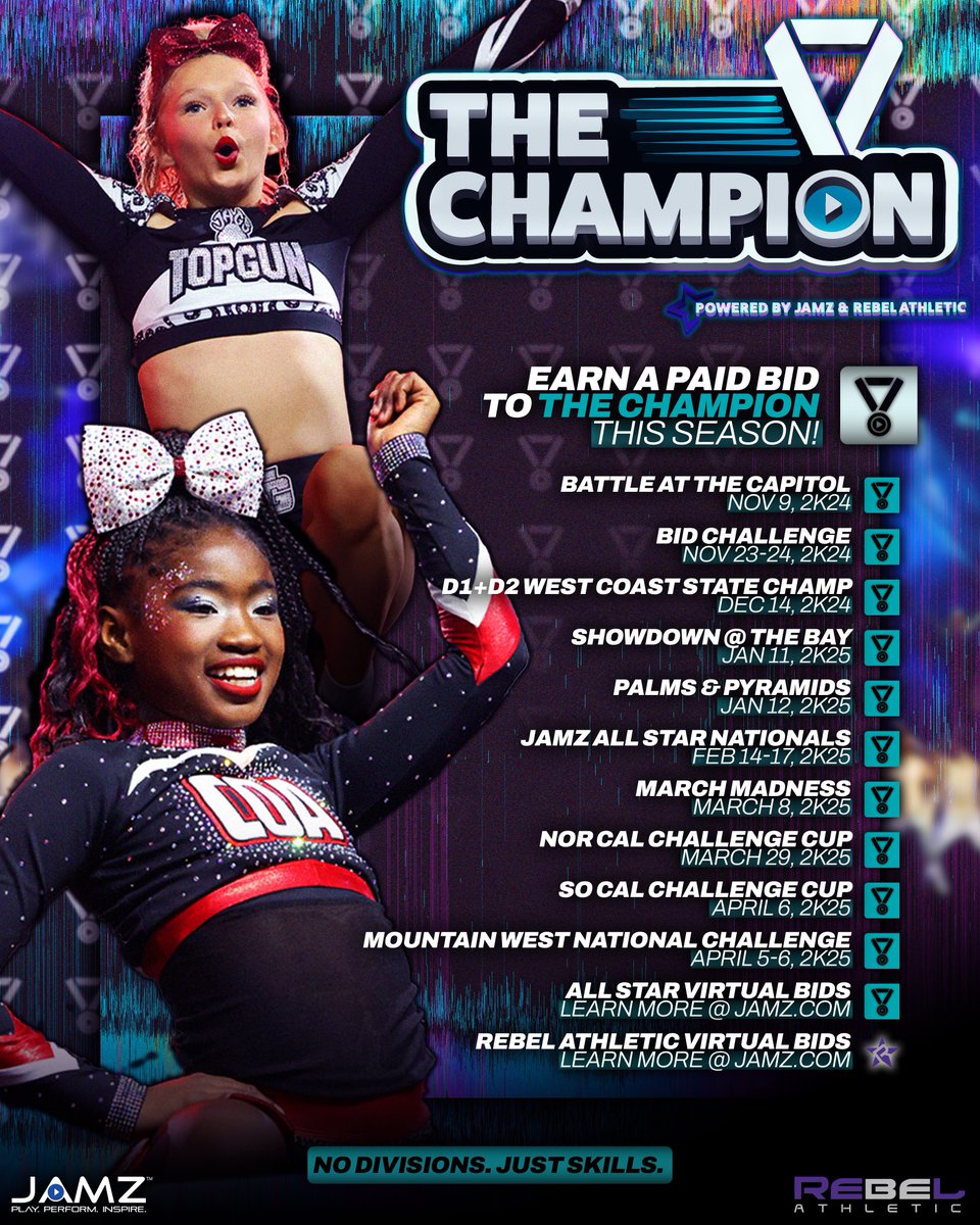 Rebels National Challenge 2025 Event Poster