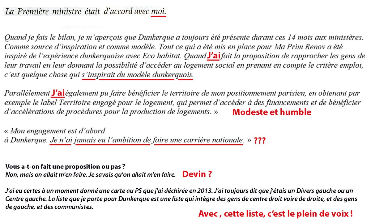 Bill Trailli (@billtrailli) on Twitter photo Vu VdN , France Bleu, France 3
Berné, le #Barnier <a href="/P_Vergriete/">Patrice Vergriete</a> refuse un poste au gouvernement avant qu'on lui demande. Vu VdN , France Bleu, France 3
Berné, le #Barnier <a href="/P_Vergriete/">Patrice Vergriete</a> refuse un poste au gouvernement avant qu'on lui demande.
