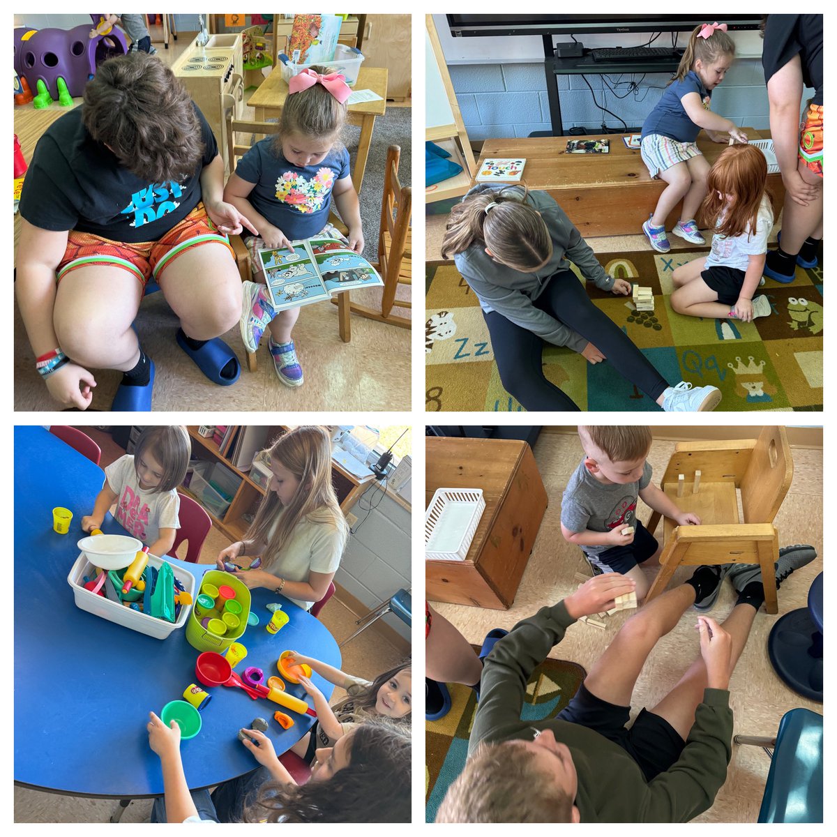 One of my favorite parts of Friday…..Reading Buddies Day! The relationships these kids build with each other is amazing. The littles are asking all week how many more days till reading buddies🥰