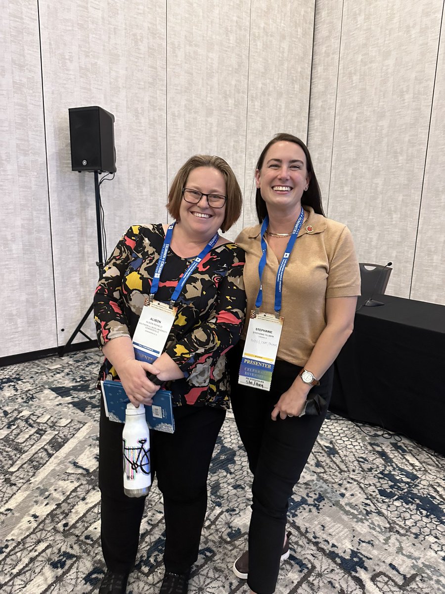 Here to confirm that <a href="/AlisonReiheld/">Alison Reiheld, PhD</a> is even cooler and funnier and smarter IRL than whatever you’ve dreamed up about her cool and funny and smart content on the written internet. <a href="/AmerSocBioHum/">ASBH</a> #ASBH24 

Proof: