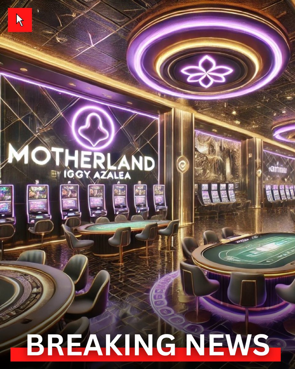BREAKING: <a href="/IGGYAZALEA/">IGGY AZALEA</a> ANNOUNCES "MOTHERLAND", A NEW ONLINE CASINO FEATURING POKER, SLOTS, SPORTS BETTING, AND EVEN TOPLESS DEALERS, PER SOURCES.