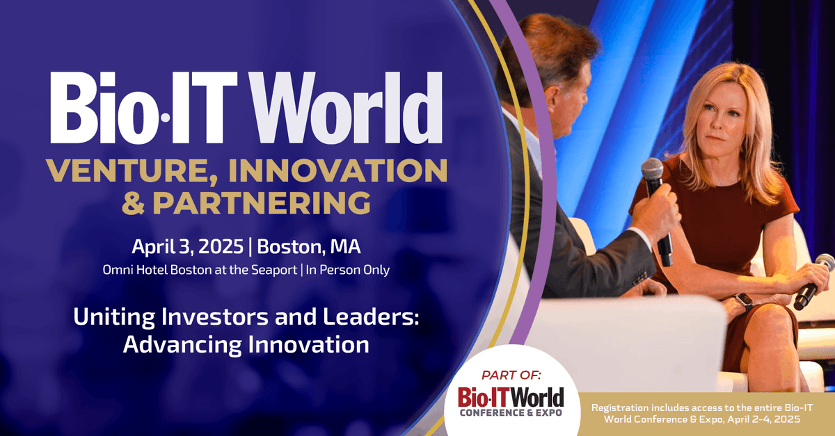 cambridge_VIP's tweet photo. Boston’s biotech scene is calling! Network with top venture capitalists & C-Suite leaders at the Bio-IT World Venture Conference on April 3, 2025. Unleash innovation & explore 150+ exhibitors!
Save your spot: https://t.co/RwCKZiRMvl #BioTech #Innovation #BioITWorld https://t.co/Va1OWntVYN