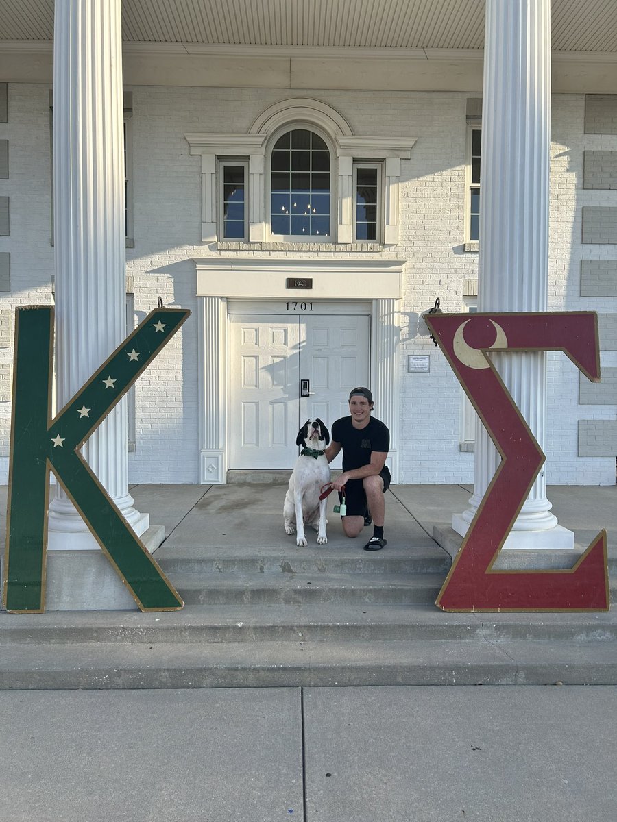 KappaSigmaHQ's tweet image. This #goodboyfriday, we're featuring Rex, the fraternity hound of the Beta-Chi Chapter at Missouri University of Science and Technology! Isn't he the goodest boy?

Want a chance to be featured? DM us photos of your furry friends repping Kappa Sigma.