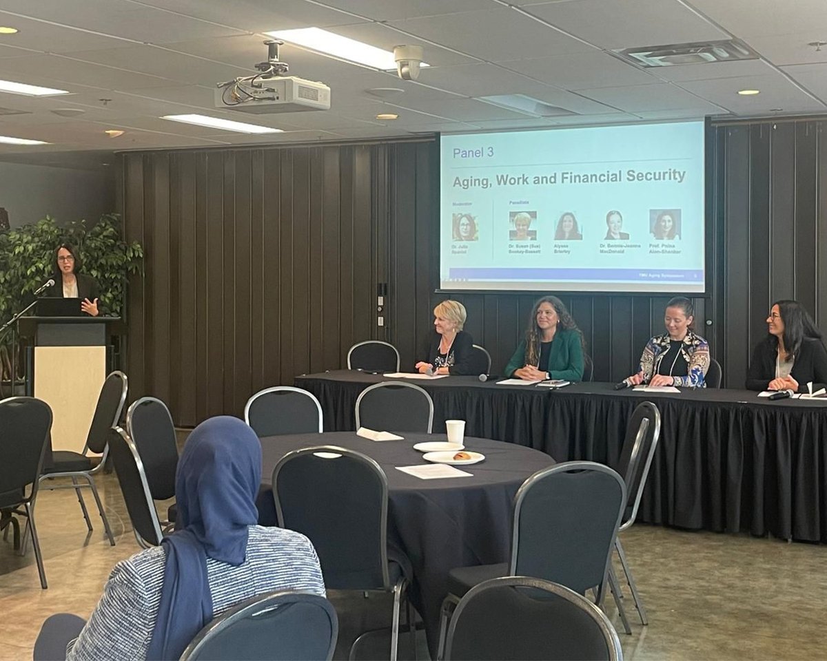 National Institute on Ageing 🇨🇦 (@niageing) on Twitter photo We were thrilled to be part of the Aging Symposium at <a href="/TorontoMet/">Toronto Metropolitan University</a> today. The NIA was well represented at today’s event, speaking to topics of ageing in the right place, ageing and technology, work, financial security, and ageism. Thank you to everyone who was able to attend. We were thrilled to be part of the Aging Symposium at <a href="/TorontoMet/">Toronto Metropolitan University</a> today. The NIA was well represented at today’s event, speaking to topics of ageing in the right place, ageing and technology, work, financial security, and ageism. Thank you to everyone who was able to attend.