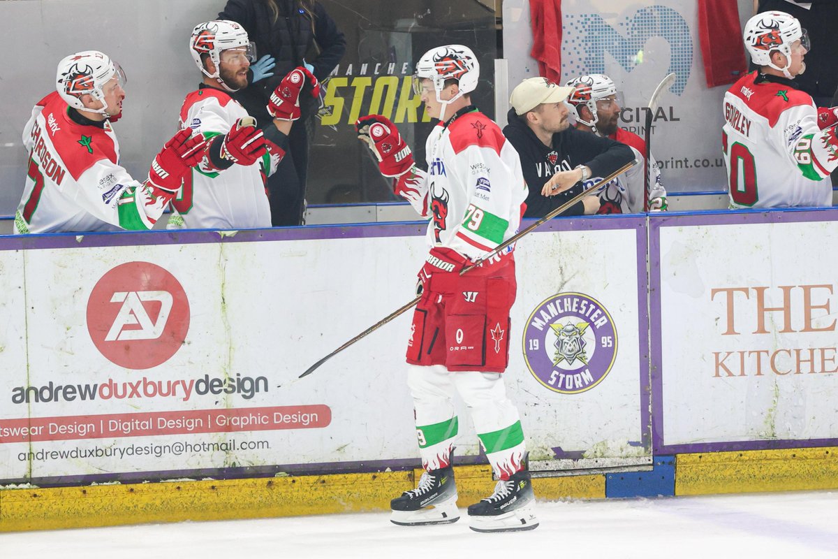cardiffdevils's tweet photo. With a Goal, Assist and a Fight so far in this game, our #79 Barrow picks up a 'Gordie Howe Hat Trick' 😈 https://t.co/GPCwDZhNXB