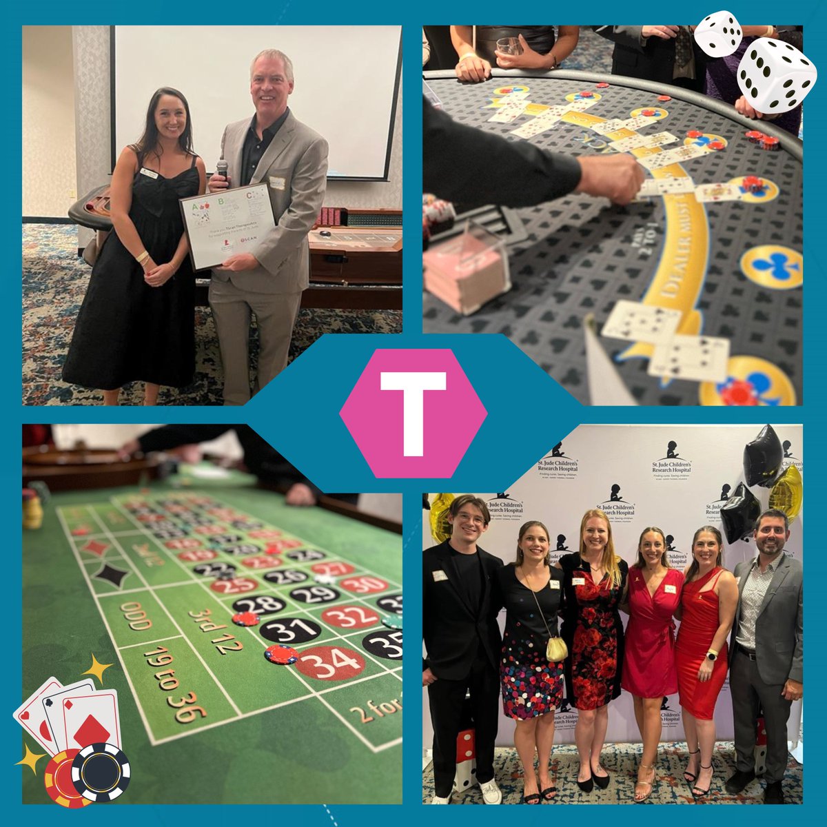 What a night! Our Charity Casino Night raised over $20,000 for St. Jude Children’s Hospital. #TScanners enjoyed games, a silent auction, and amazing raffle prizes. Thank you to everyone who joined us and contributed to this meaningful cause! #TScan #UnleashImmunity