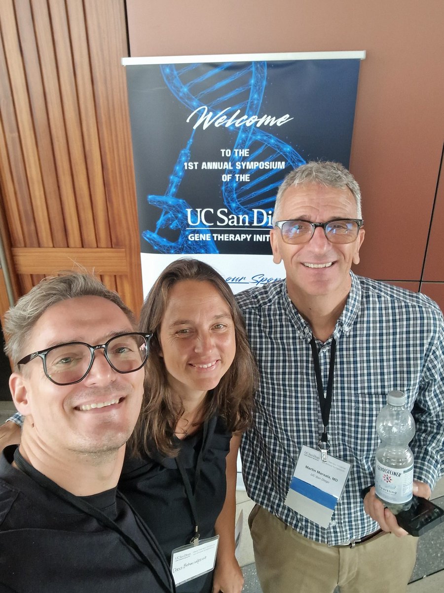Marian Hruska-Plochan (@m_hruskaplochan) on Twitter photo Small Marsala lab reunion at <a href="/UCSanDiego/">UC San Diego</a>'s inaugural Gene Therapy Initiative Symposium!
It was a fantastic meeting full of exciting #science with huge potential to make a difference in patient's lives.
#GeneTherapy #GTI Small Marsala lab reunion at <a href="/UCSanDiego/">UC San Diego</a>'s inaugural Gene Therapy Initiative Symposium!
It was a fantastic meeting full of exciting #science with huge potential to make a difference in patient's lives.
#GeneTherapy #GTI