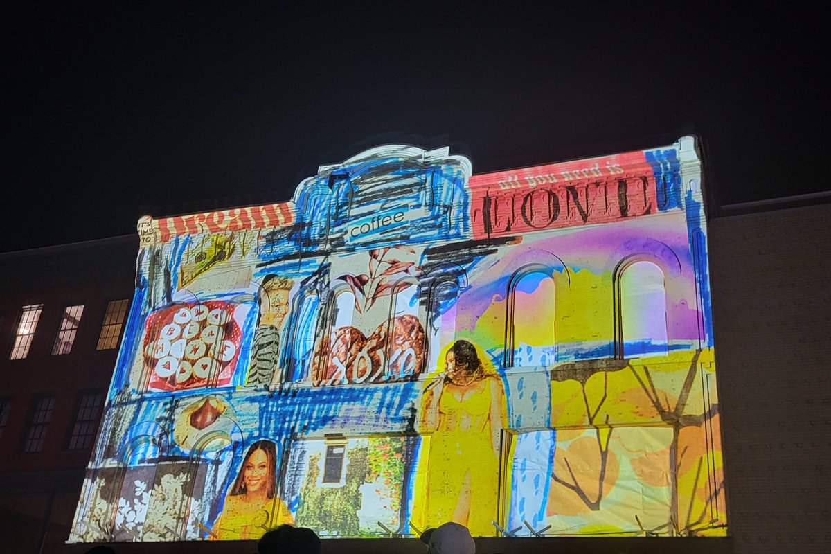 SpringbrookNY's tweet image. This year's LUMA Projection Arts Festival was truly an unforgettable experience! We’re especially proud to share that Springbrook students from The School had their artwork featured in the Peg Johnston Living Lights Project on Court Street.