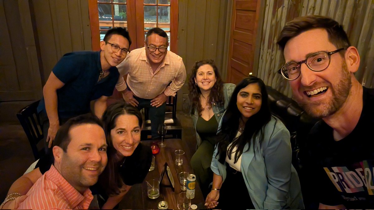 Aishwarya Arjunan, MS, MPH, CGC,CPH (she/her/hers) (@aishuarjun) on Twitter photo It's been six years since Counsyl was no more but without fail the annual NSGC conference brings us (in different interactions) back together. #NSGC24 #TeamTeal4Ever <a href="/lazgabe/">Gabriel Lazarin</a> <a href="/carrie_haverty/">Carrie Haverty</a> <a href="/mariannaraia/">Marianna Raia</a> <a href="/shivaninaz/">Shivani Nazareth</a> <a href="/JamieKostialik/">Jamie</a> @Ashley_svenson <a href="/GlitzGoddess/">Summer Pierson</a> <a href="/kbb10025/">Kathleen Swenson</a> It's been six years since Counsyl was no more but without fail the annual NSGC conference brings us (in different interactions) back together. #NSGC24 #TeamTeal4Ever <a href="/lazgabe/">Gabriel Lazarin</a> <a href="/carrie_haverty/">Carrie Haverty</a> <a href="/mariannaraia/">Marianna Raia</a> <a href="/shivaninaz/">Shivani Nazareth</a> <a href="/JamieKostialik/">Jamie</a> @Ashley_svenson <a href="/GlitzGoddess/">Summer Pierson</a> <a href="/kbb10025/">Kathleen Swenson</a>