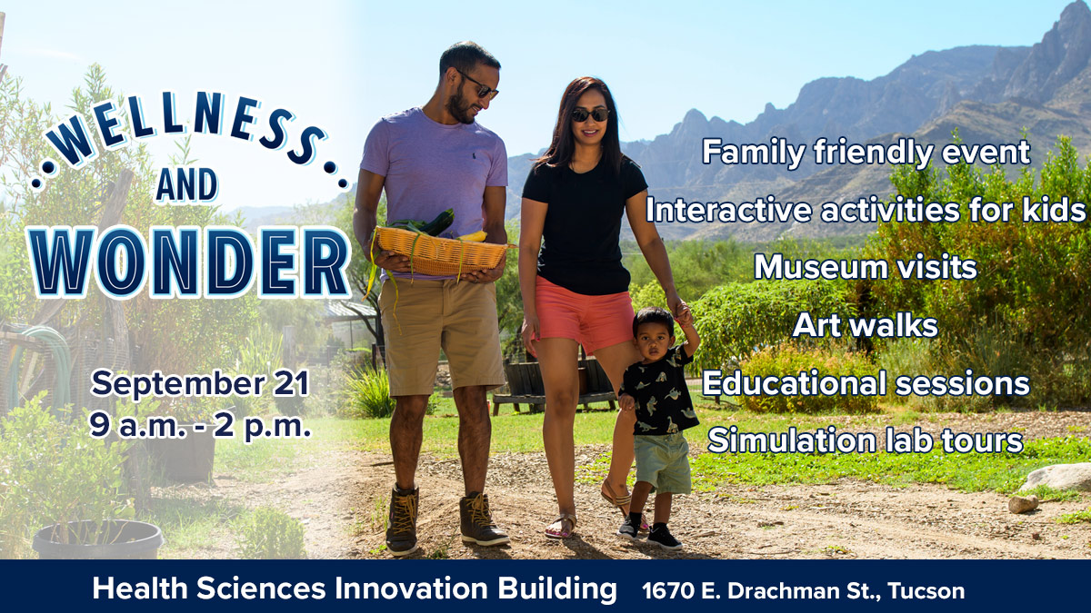 Join us tomorrow for Wellness and Wonder, a free expo at U of A Health Sciences. We'll be talking about #cannabis, #chronicpain and #addiction at 1 p.m. in HSIB Room 305.