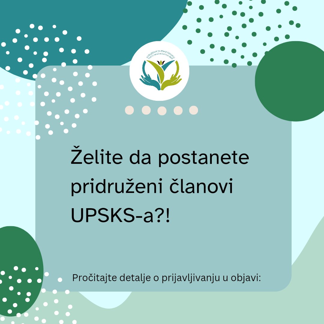 UPSKS's tweet photo. Prijava za pridružene članove započinje popunjavanjem Google formulara na ovom linku:

https://t.co/iTXOt8aODQ

Nakon popunjene prijave dobijate instrukcije o uplati. https://t.co/8ZV8nCrWRg