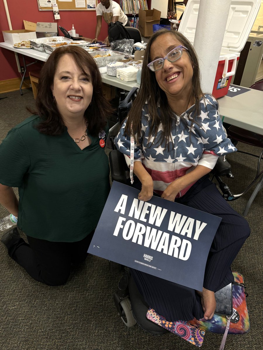 Ready to to #VoteBlue2024 for A New Way Forward with <a href="/julieblaha/">Julie Blaha</a> and <a href="/NikkiLee1984/">Nikki Villavicencio</a>. <a href="/KamalaHarris/">Kamala Harris</a> @KamalaHQ <a href="/Tim_Walz/">Tim Walz</a> <a href="/MinnesotaDFL/">Minnesota DFL</a>