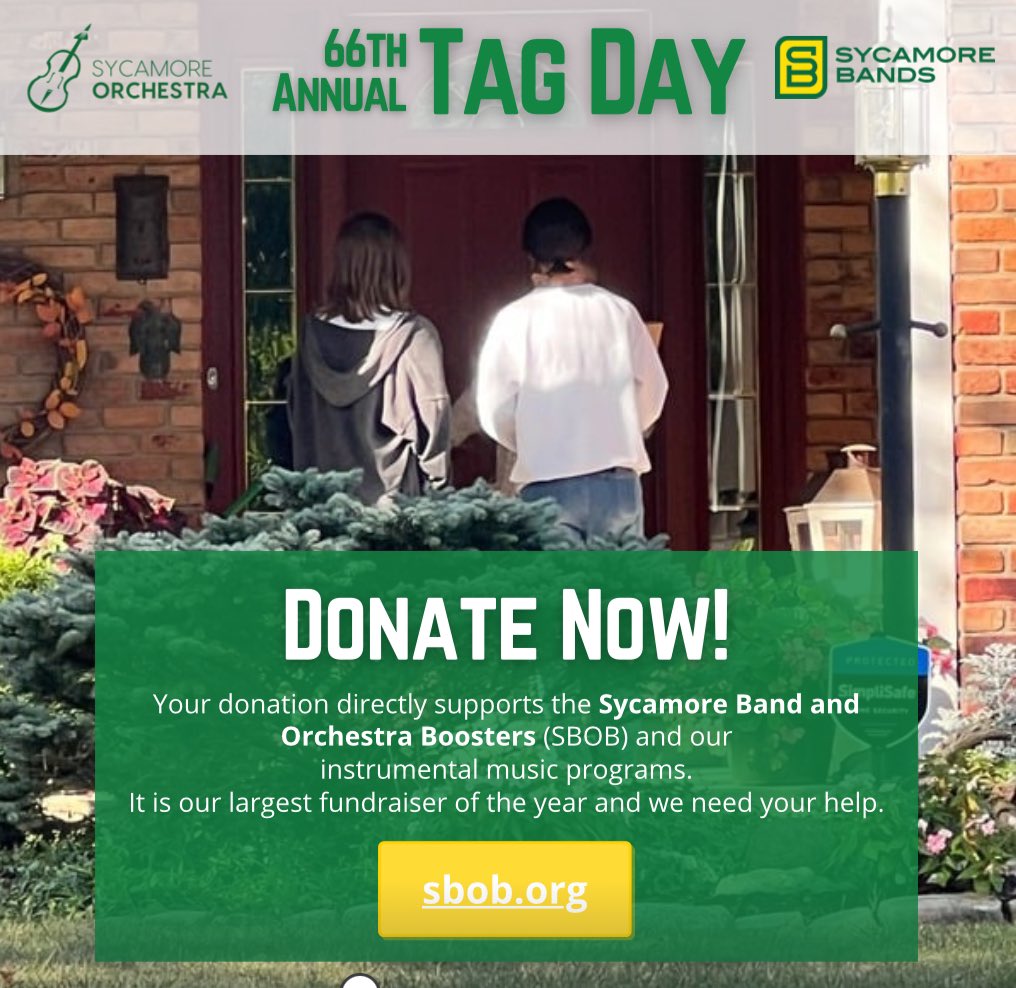 2024 TAG DAY UPDATE: 
We have currently EXCEEDED last year's total &amp; continue to receive more donations. 

It's not too late to GIVE. 
Please donate anytime at
sbob.org/donate

We are so grateful for the generosity of our community!

<a href="/SycamoreSchools/">Sycamore Schools</a>