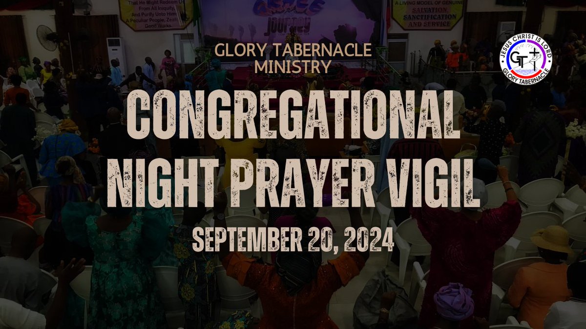 GTMinistryIb's tweet photo. Glory Tabernacle Ministry, Ibadan | Congregational Night Prayer Vigil | ... https://t.co/oPKMUbJbQW via @YouTube https://t.co/NjNpwaQ1iZ