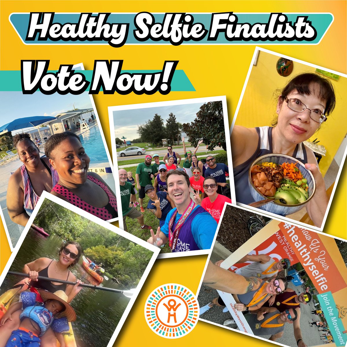 healthyworange's tweet image. Happy Healthy Selfie Day!! 🎉 The #healthyselfie finalists have been chosen and it’s time for YOU to decide! 
￼
Vote NOW for your favorite! Just COMMENT the number of the photo you want to vote for (1-5) and/or LIKE the individual photo ⬇️