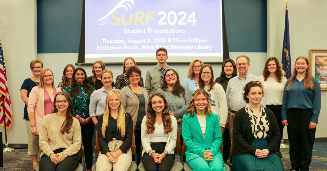 Throwing it back to last month’s Summer Undergraduate Research Fellowship (SURF) program presentations! 🎉 ✨ Our students showcased their incredible research and hard work, and we couldn’t be more proud of what they’ve accomplished! #SURFProgram #TBT #BeMoreAtMU #100YearsMU