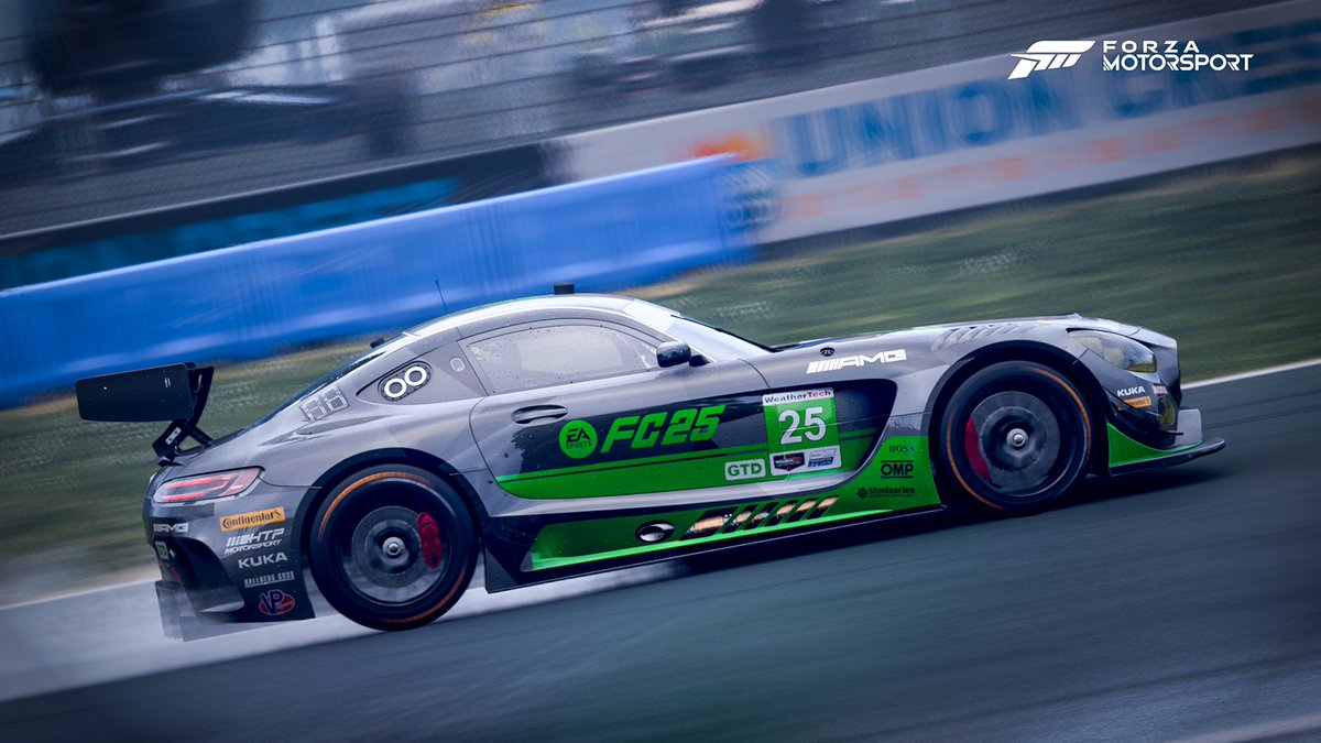 At this point it just seems mandatory for me to do a paint on the Mercedes for the latest FC/Fifa game. Here's my latest offering...

#FC25 #Forza #ForzaShare #GT3 #ForzaMotorsport #FM23 #Mercedes #AMG
