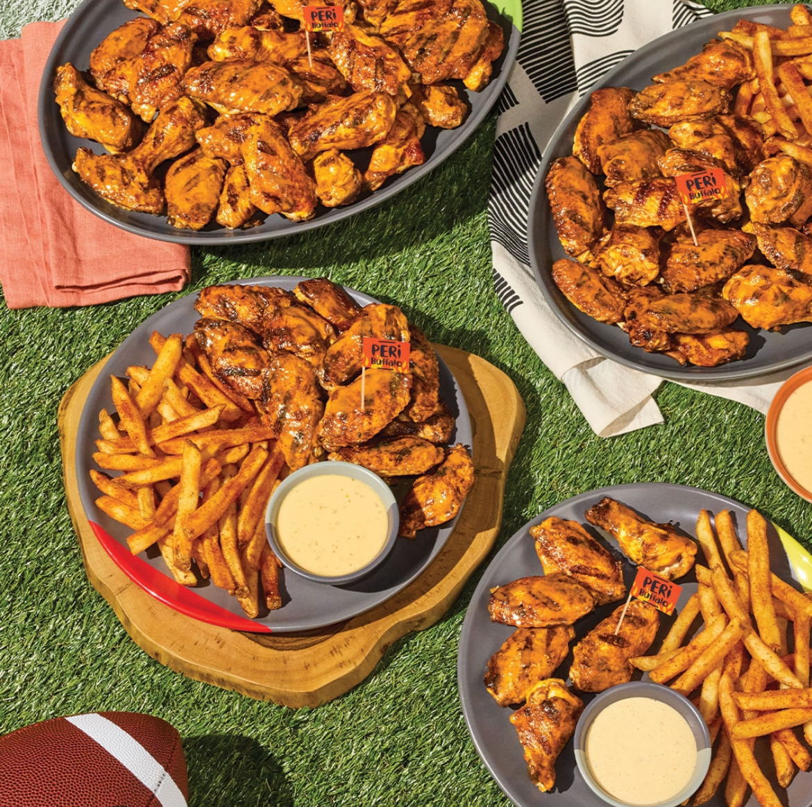 newcityexp's tweet photo. Ready to wing it this weekend? 🏈🍗 Football + Nando's PERi-PERi = the winning game day combo! 🎉🔥 The only question left is, what flavor is your favorite? https://t.co/Lapdy93Q7X