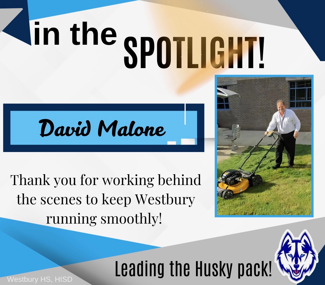 Massive shoutout to Mr. Malone for your hard work behind the scenes! <a href="/yolandabruce01/">Yolanda</a> @TeamHISD <a href="/HISD_West/">🚨 This page is no longer active! 🚨</a>