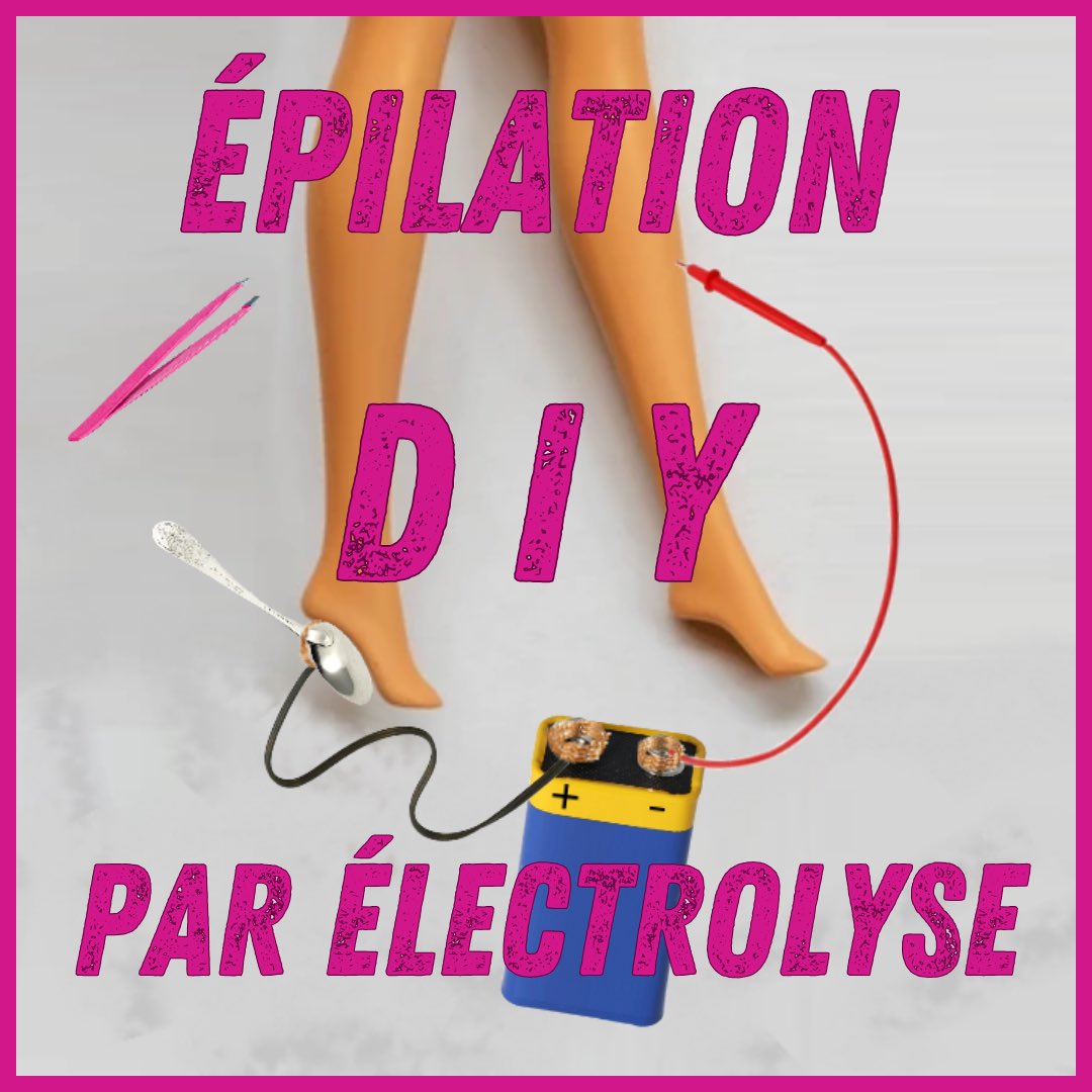 front_transfem's tweet photo. ⚡️On se retrouve samedi pour un atelier épilation par électrolyse faite maison⚡️

🕘14h
📍22 rue malher

1 - Comprendre comment fonctionne les machines à electrolyse. Quelles sont les risques ?
2 - Fabrication d'une machine pour moins de 10€
3 - Mise en pratique, auto épilation. https://t.co/9FrQx8PDPm