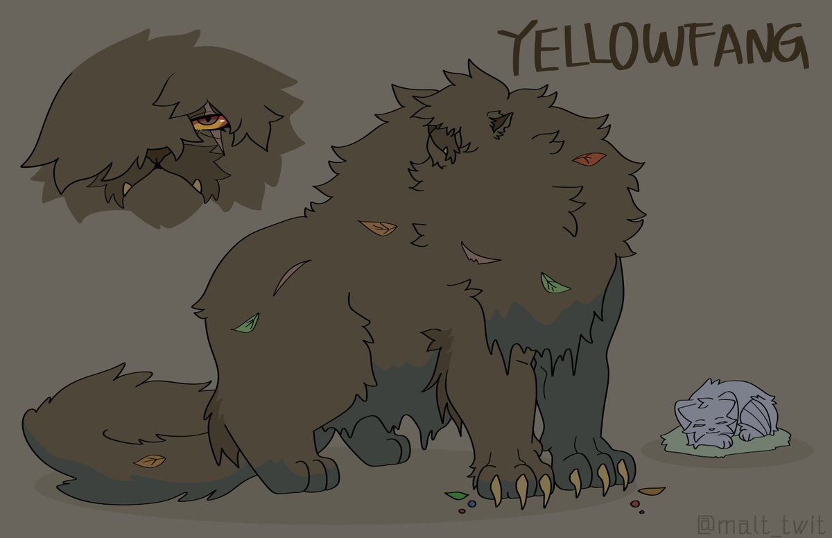malt_twit's tweet photo. Giant buff Yellowfang will be protect you and keep you safe https://t.co/mKmCVZqJrG