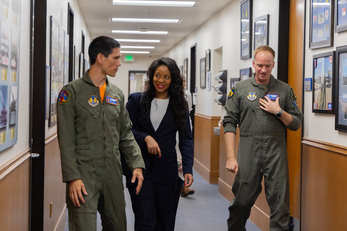 Air Force Chief Data and AI Office (@daf_cdao) on Twitter photo Last month, acting CDAO, Ms. Chandra Donelson and Dr. Lynne Graves visited various units at Edward AFB, including the USAF Test Pilot School, to discuss the innovative work being led by Col. James "Fangs" Valpiani. Last month, acting CDAO, Ms. Chandra Donelson and Dr. Lynne Graves visited various units at Edward AFB, including the USAF Test Pilot School, to discuss the innovative work being led by Col. James "Fangs" Valpiani.