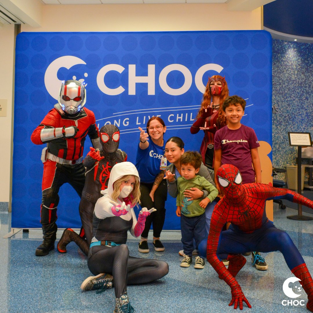 At CHOC, we have real-life superheroes all around us. Thank you to our Mighty Brigade who passionately work to defend the magic of childhood. #DefendersofChildhoodWeek