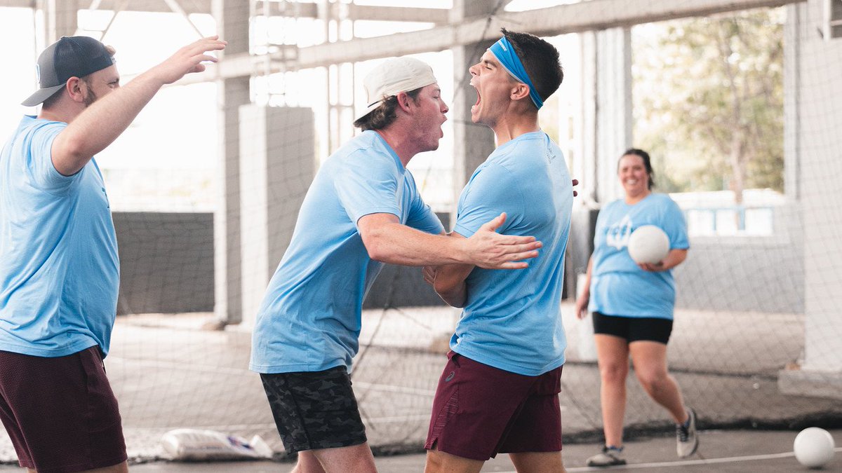 chattchallenge's tweet photo. Nothing says prioritizing employee health and wellness quite like a competitive game of dodgeball or tug of war!

Join the Challenge. Company registration opens this Friday, 9/27.

#CorporateChallenge | @BCBST https://t.co/Lov5P1k0lx