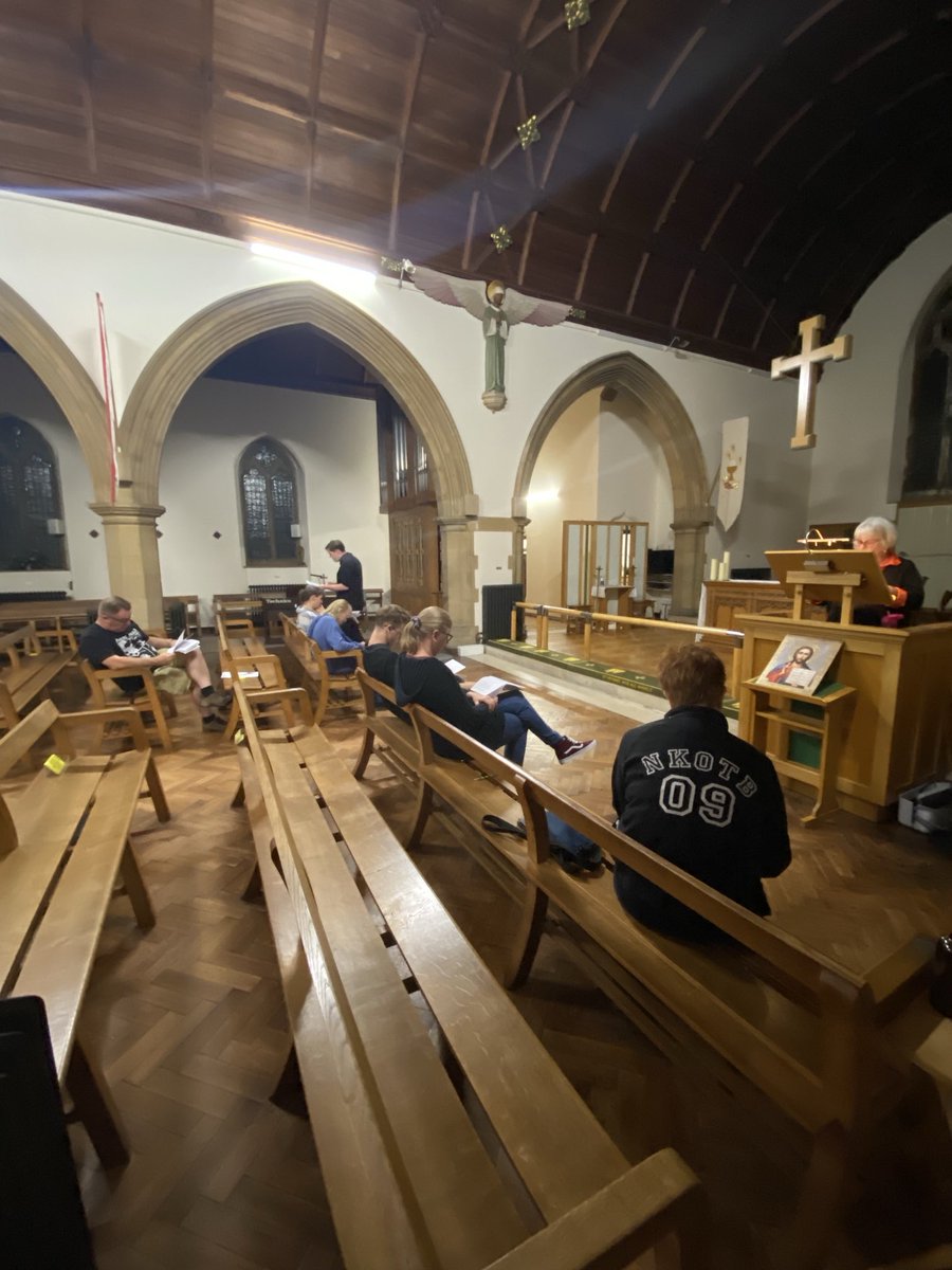 Parish of South Lancing and Sompting (@parishofsls) on Twitter photo First ‘acting’ rehearsal for our forthcoming play. Fr Ben loved throwing himself at Edwina’s feet (I think she was thrilled also). It all went very well, should be a great performance! <a href="/ChichesterDio/">Chichester Diocese</a> First ‘acting’ rehearsal for our forthcoming play. Fr Ben loved throwing himself at Edwina’s feet (I think she was thrilled also). It all went very well, should be a great performance! <a href="/ChichesterDio/">Chichester Diocese</a>