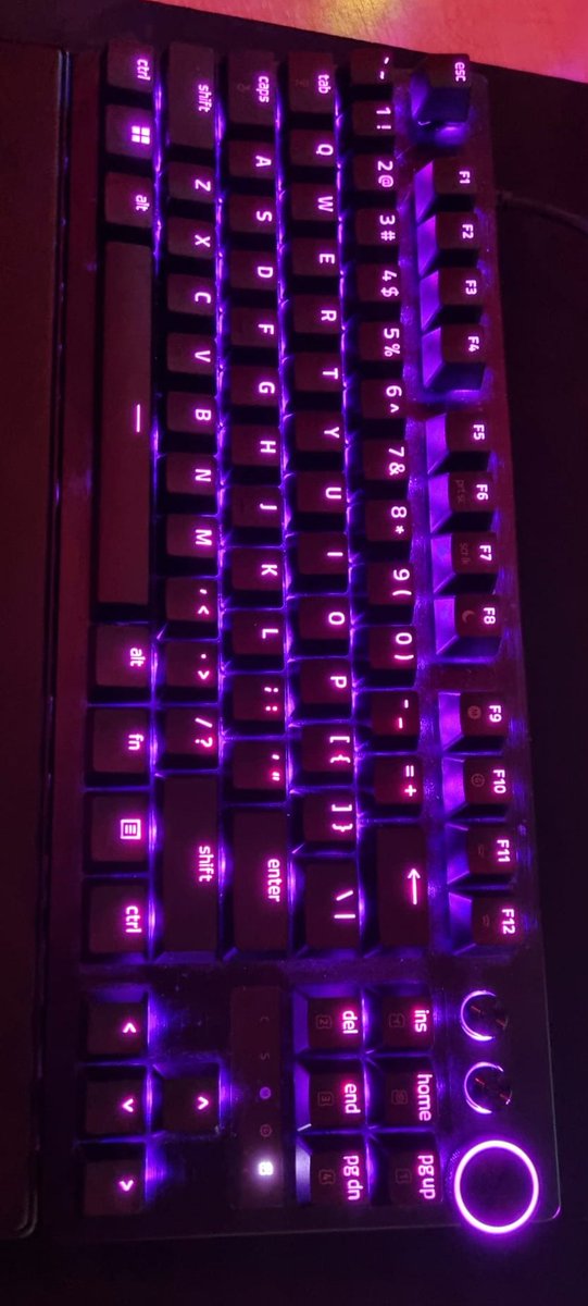 Ulnit (@ulnit1) on Twitter photo I have been using the Razer Huntsman V3 Pro for the past 6 months and am very happy with it. It is nicely built and very responsive.
Thank you <a href="/TeamRazer/">Team RΛZΞR</a> for supplying us!💪 I have been using the Razer Huntsman V3 Pro for the past 6 months and am very happy with it. It is nicely built and very responsive.
Thank you <a href="/TeamRazer/">Team RΛZΞR</a> for supplying us!💪