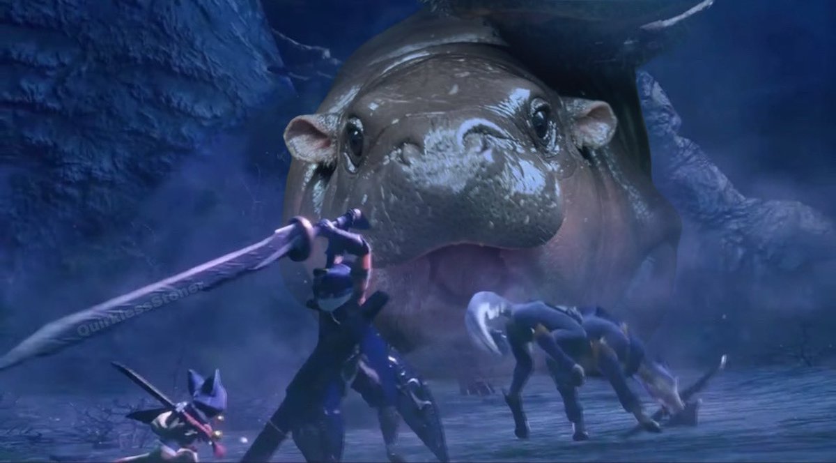 QuirklessStoner's tweet image. moo deng has entered the locale