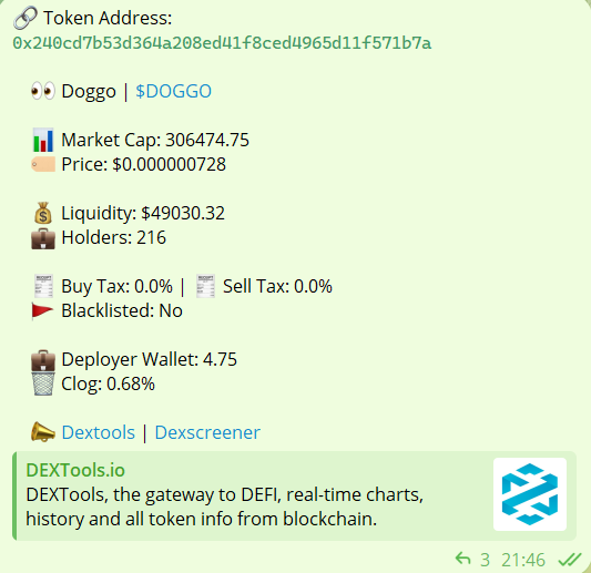 Luki_Gems's tweet photo. 🚨 $DOGGO just pulled off a 15X launch in under 60 minutes! 🚀

📈 Called at 300K MC, skyrocketed to a jaw-dropping 5M MC!

🐕💨 This meme coin is going wild — blink and you might miss it! 🔥

Join the announcement group for updates &amp; results: https://t.co/VE8ut6hkNp https://t.co/S4WzfWewdL