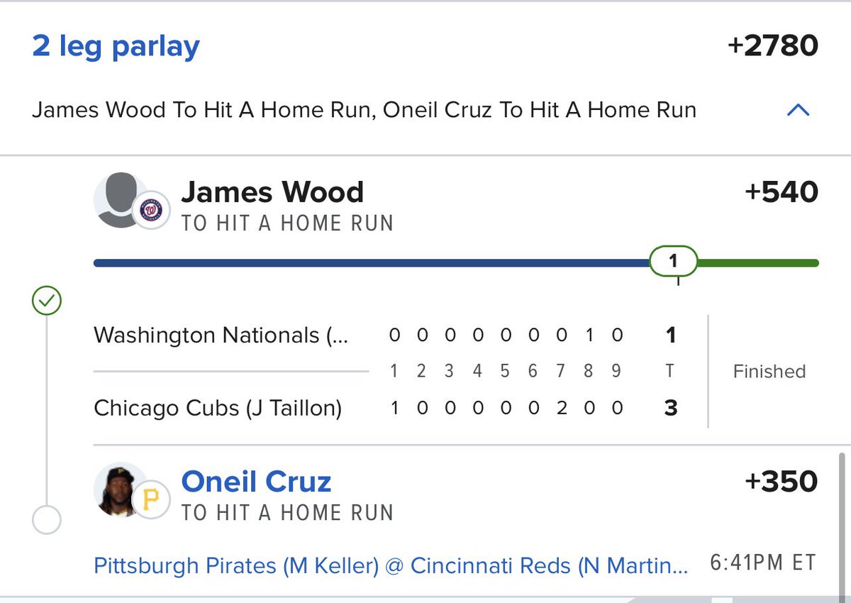 Thedrspicks's tweet photo. Wood +540✅
Oneil for the one time? https://t.co/FhdEaaXktE