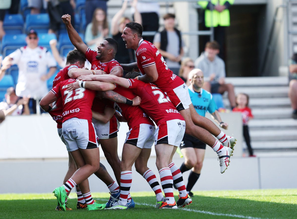 4th place secured. One last dance with 𝗼𝘂𝗿 people at home. See you next Friday, <a href="/LeighLeopardsRL/">Leigh Leopards</a>! 👀✊