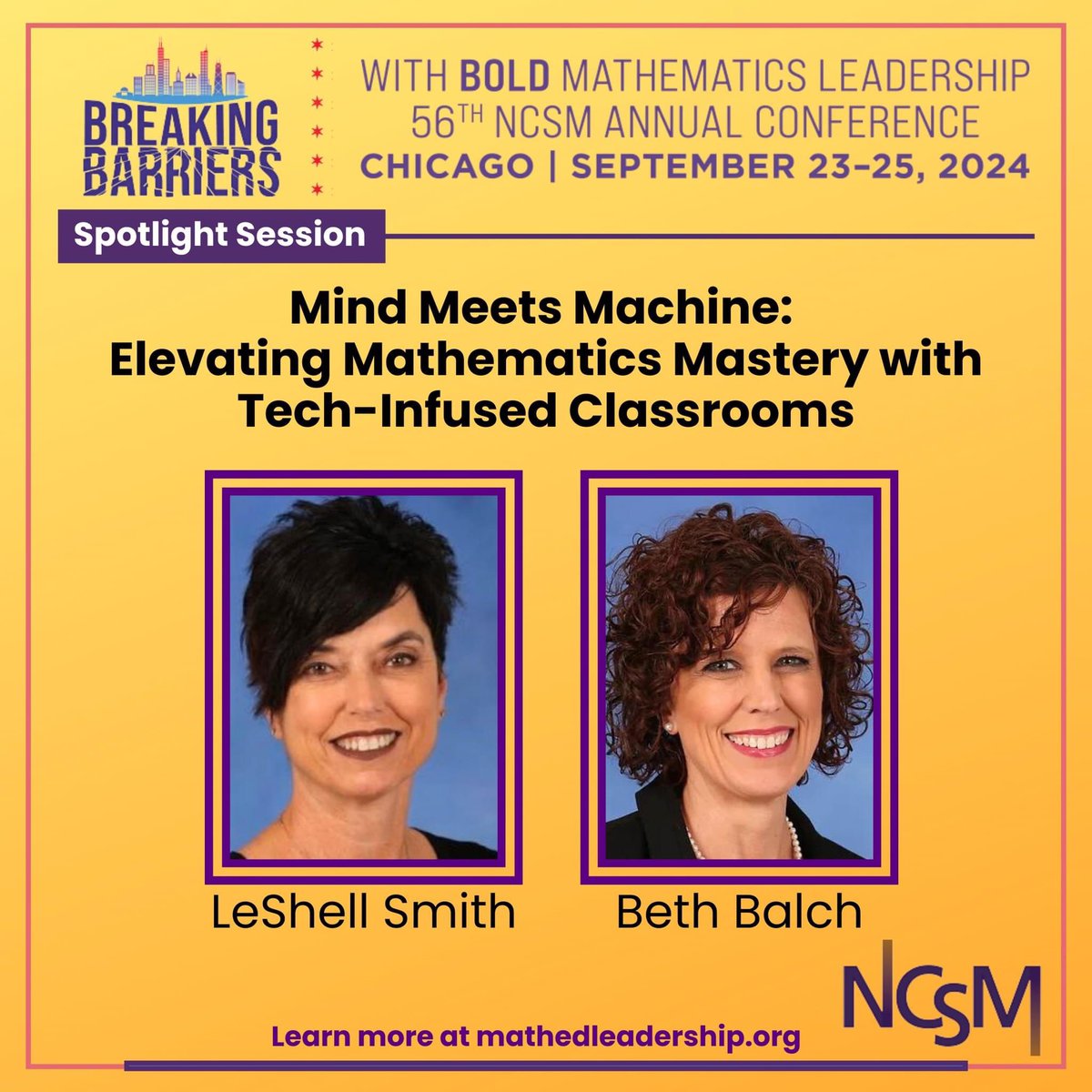 LeShell Smith (@leshellsmith) on Twitter photo If you’re attending <a href="/MathEdLeaders/">NCSM: Leadership in Mathematics Education</a> Conference in Chicago, add our two sessions to your calendar! <a href="/curlyqbalch/">Beth Balch</a> and I are excited to share our learning! If you’re attending <a href="/MathEdLeaders/">NCSM: Leadership in Mathematics Education</a> Conference in Chicago, add our two sessions to your calendar! <a href="/curlyqbalch/">Beth Balch</a> and I are excited to share our learning!