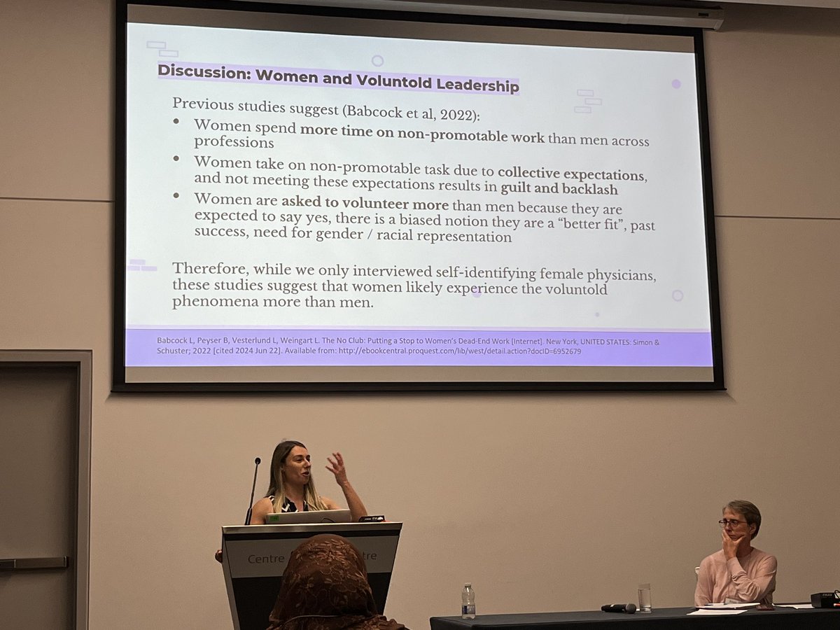 Marta Wilejto (@_drmarta) on Twitter photo Dr Stojcevski presenting on the experiences of women and leadership roles and being ‘voluntold’ to take positions that may not fit with their career aspirations
#ICRE2024
<a href="/DrNatashia/">Natashia Seemann</a>
<a href="/SchulichMedDent/">Schulich WesternU</a>
<a href="/WesternUPaeds/">Program Directors, Paediatrics</a> Dr Stojcevski presenting on the experiences of women and leadership roles and being ‘voluntold’ to take positions that may not fit with their career aspirations
#ICRE2024
<a href="/DrNatashia/">Natashia Seemann</a>
<a href="/SchulichMedDent/">Schulich WesternU</a>
<a href="/WesternUPaeds/">Program Directors, Paediatrics</a>