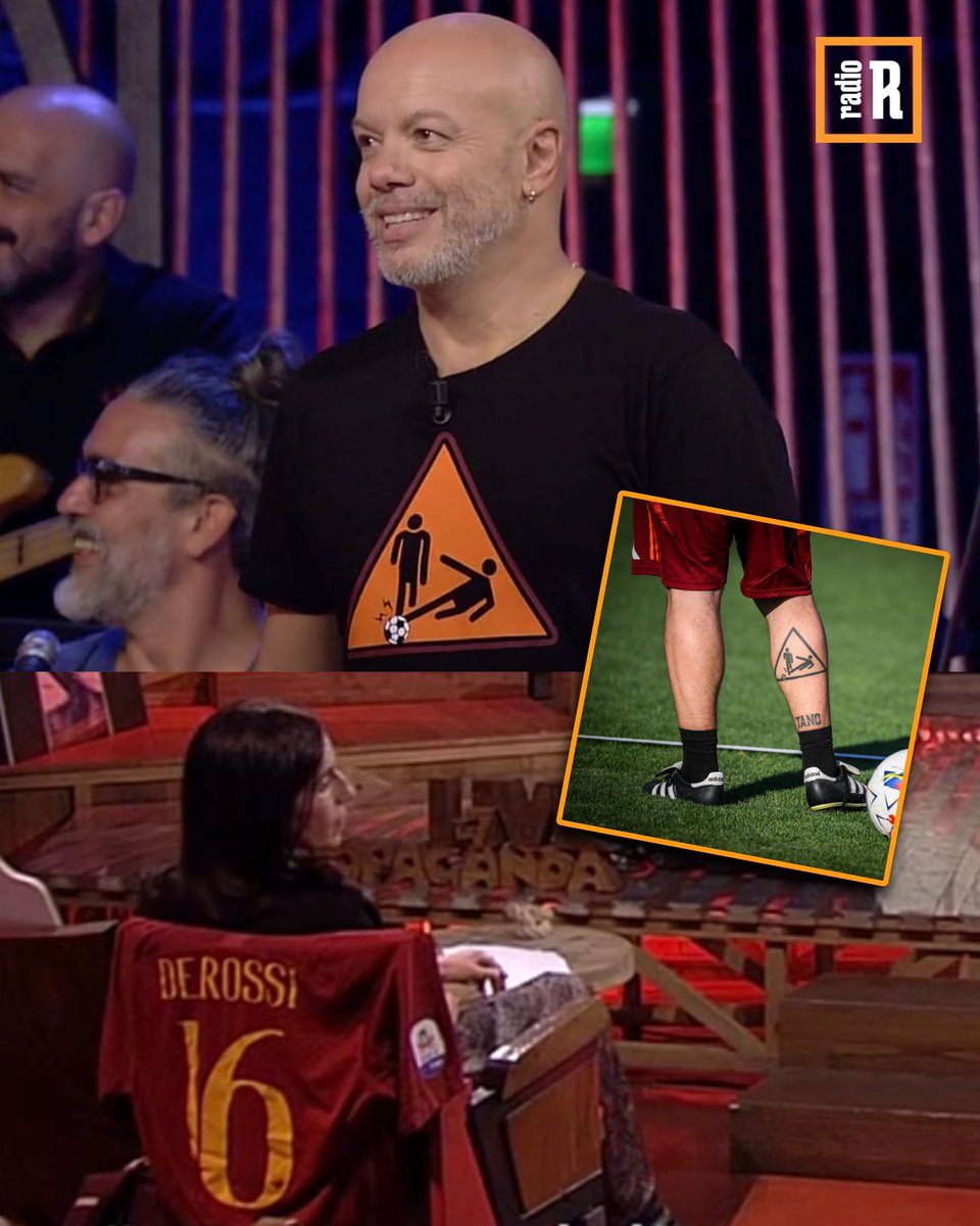 Radio Romanista (@radio_romanista) on Twitter photo 📸 L’omaggio di Diego Bianchi e #PropagandaLive a #DeRossi
<a href="/welikeduel/">Propaganda Live</a> 💛❤️
#ASRoma 📸 L’omaggio di Diego Bianchi e #PropagandaLive a #DeRossi
<a href="/welikeduel/">Propaganda Live</a> 💛❤️
#ASRoma