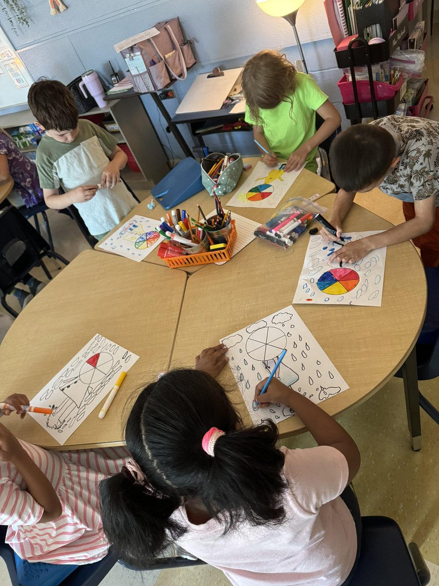 Colour wheel art 🌈