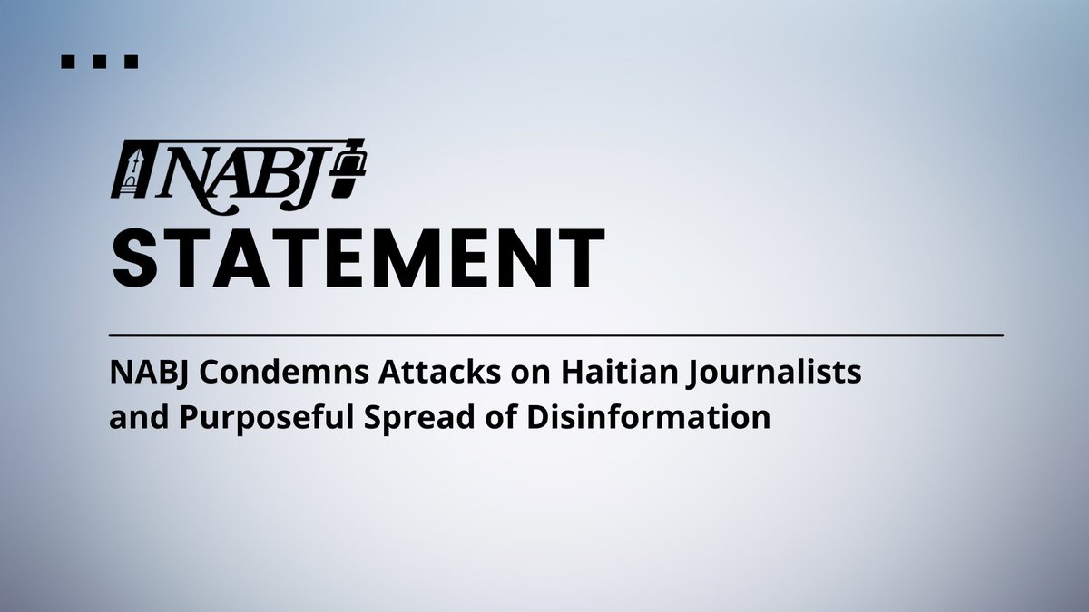 🟡Statement: After disinformation quickly began to spread about Haitian immigrants “eating pets” of fellow Springfield, OH residents, the staff at the Haitian Times worked tirelessly to disprove such falsehoods. Now, they face harassment &amp; threats as a result of their efforts.1/2