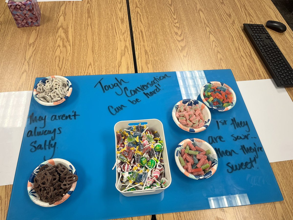 Haley Hunter (@uncommon_ic) on Twitter photo Sometimes teachers have to have challenging conversations with various stakeholders. So thankful for Mrs. Harper and sharing the tools she has in her toolbox. What goes better with hard conversations, than hard candies? <a href="/ScogginsMS/">Scoggins MS</a> <a href="/DaraBender/">Dara Bender</a> Sometimes teachers have to have challenging conversations with various stakeholders. So thankful for Mrs. Harper and sharing the tools she has in her toolbox. What goes better with hard conversations, than hard candies? <a href="/ScogginsMS/">Scoggins MS</a> <a href="/DaraBender/">Dara Bender</a>
