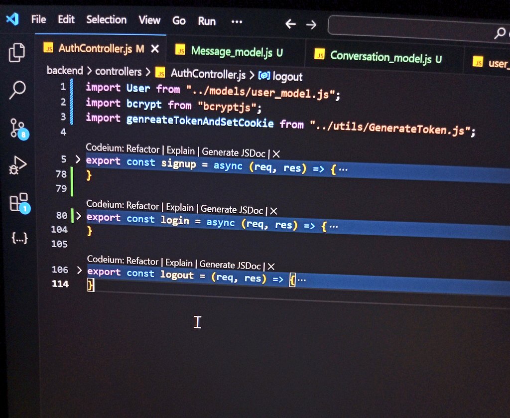 Kunaljadhav02's tweet image. Finally I get to know about how sign up login and logout works in real life application by doing this project and feel so Happy 😊.
You can share your same achievement in the common section below.