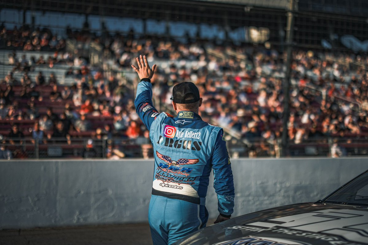 Love racing in front of awesome fans! That’s what makes the racing experience the best!