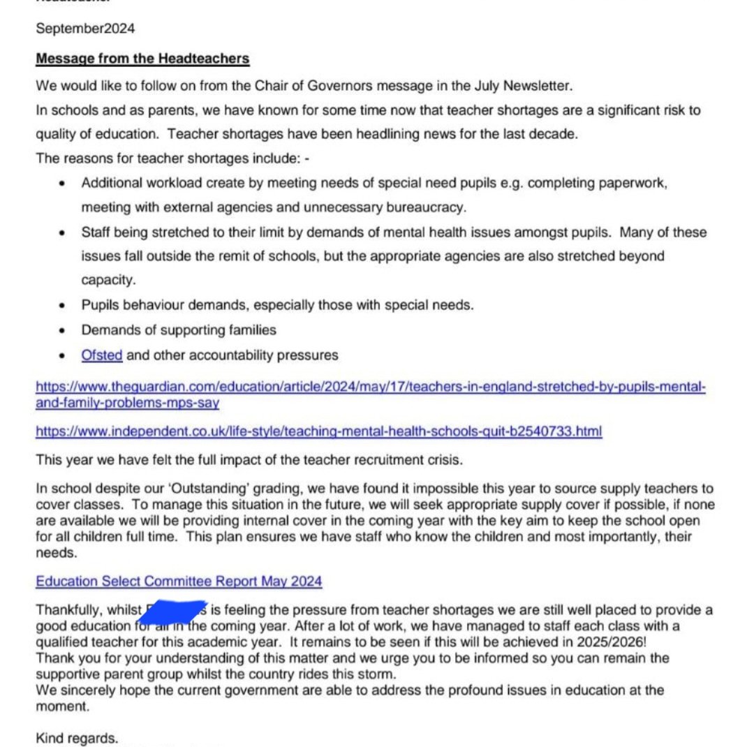 DeanaSpilletts1's tweet photo. Sent to parents by a primary school. Are these people really that ignorant as to how discriminatory this letter is !? https://t.co/lR75W9Acq1