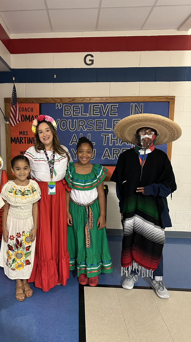 These Roadrunners showed their diversity today for Multicultural Dress-up Day