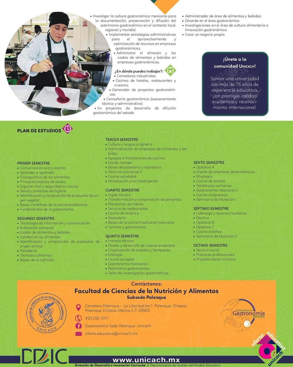 OfertaEducativaUNICACH (@ofertaunicach) on Twitter photo 