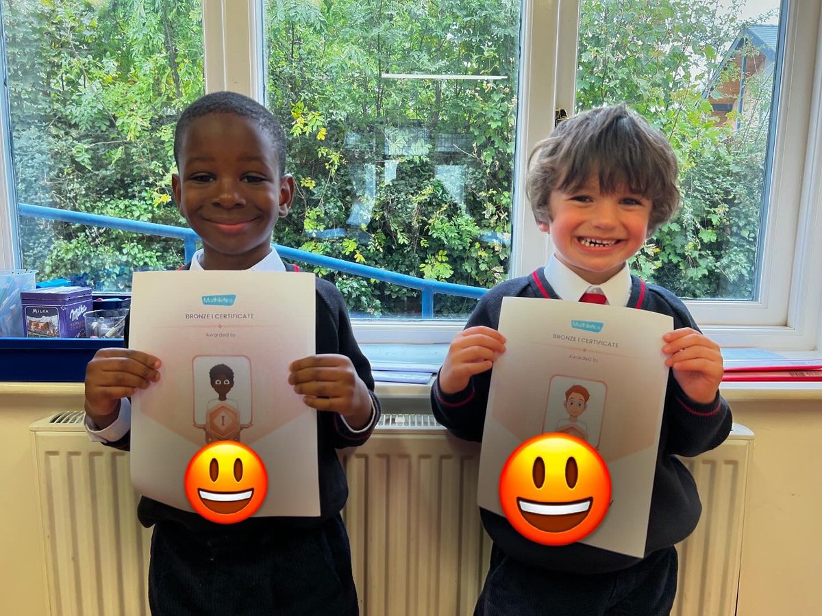 FairholmePrep's tweet photo. 👏🎉 Exciting news! Two of our Form 1 boys have just received their first-ever Mathletics certificates after only two full weeks back at school! 🌟 Their hard work and determination are already paying off. We can’t wait to see what they accomplish next! https://t.co/qLCXy2hb92