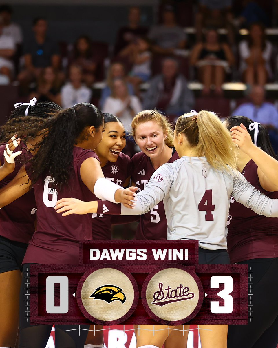 That's FIVE straight for the daWWWWWgs!

#HailState🐶