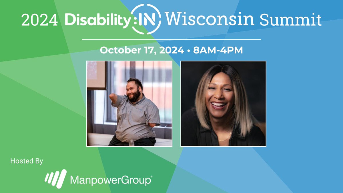 IslandsofBrilliance (@iobmke) on Twitter photo Our friends <a href="/DisabilityINWI/">Disability: IN Wisconsin</a> are hosting the 2024 Disability:IN #Wisconsin Summit on Oct 17! 🌟
Join this event for #disability #inclusion in the workplace at ManpowerGroup HQ, #Milwaukee.
Speakers: Beth Ridley & Jonathan Heider Laedtke
Register: bit.ly/DIW-Summit Our friends <a href="/DisabilityINWI/">Disability: IN Wisconsin</a> are hosting the 2024 Disability:IN #Wisconsin Summit on Oct 17! 🌟
Join this event for #disability #inclusion in the workplace at ManpowerGroup HQ, #Milwaukee.
Speakers: Beth Ridley & Jonathan Heider Laedtke
Register: bit.ly/DIW-Summit