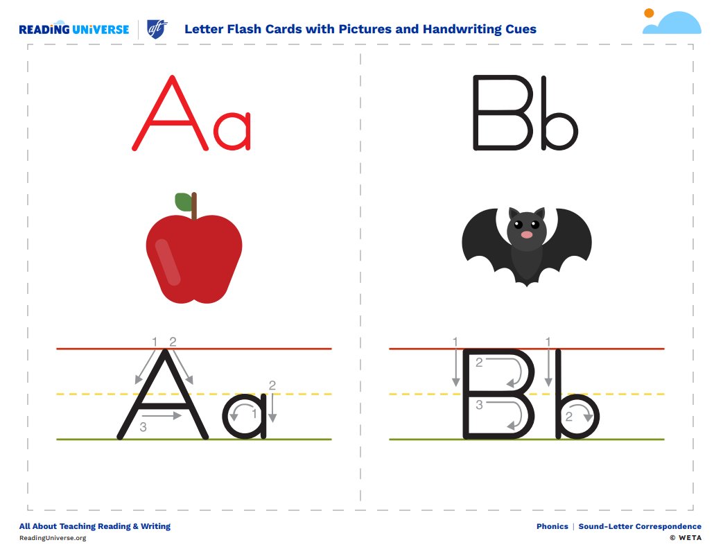 National Center on Improving Literacy (@nciliteracy) on Twitter photo There are so many great resources at <a href="/RUTeaching/">Reading Universe</a>. Like these letter flashcards. Find these and so much more by browsing the website: readinguniverse.org/pdf/skill-expl… There are so many great resources at <a href="/RUTeaching/">Reading Universe</a>. Like these letter flashcards. Find these and so much more by browsing the website: readinguniverse.org/pdf/skill-expl…